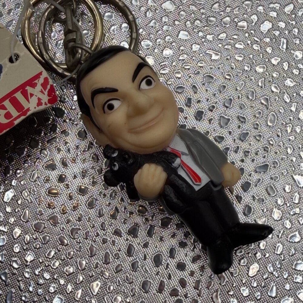 1998 Mr. Bean Vintage Keychain